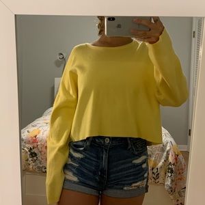 Yellow sweater